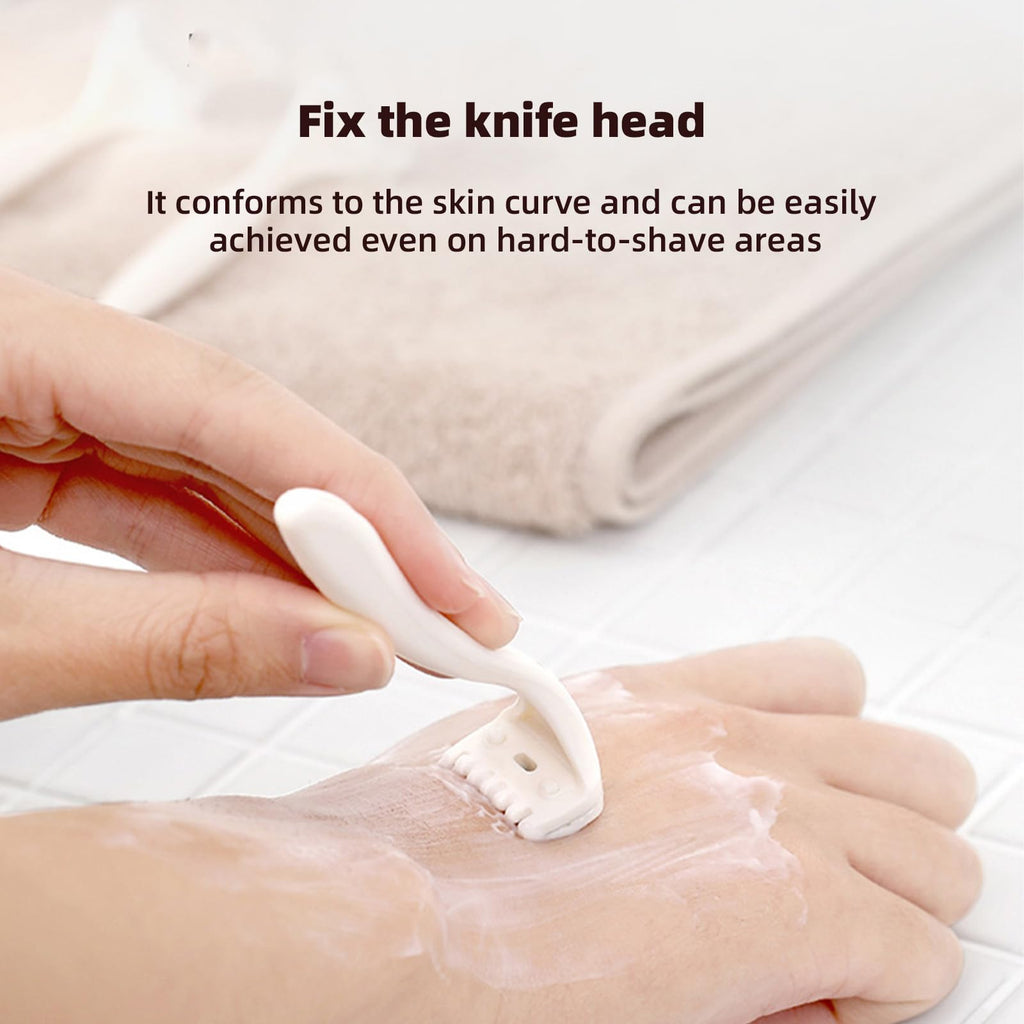 Mini hair scraper - Precision Bikini & Underarm Razor with Ergonomic Handle, Smooth Skin, Travel-Friendly Design for Sensitive Areas, Painless Hair Removal, Easy to Clean (3 Pcs)