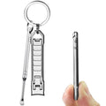 XGIZMOO Mini Nail Clippers for Men Ultra Thin,Portable Travel Small Nail Clipper,Keychain Nail Trimmer Set