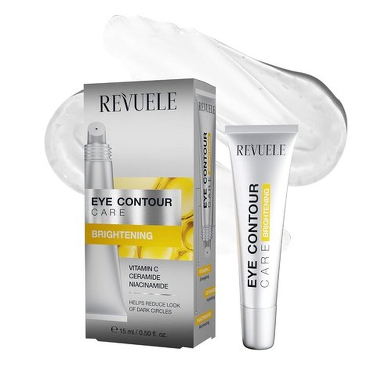 REVUELE Brightening Gel for Dark Circles – Hydrating & Smoothing Under-Eye Cream | 15 ml