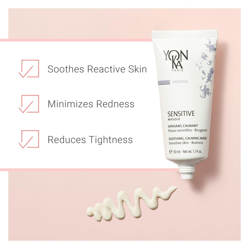 Yonka Sensitive Masque | Calming and Soothing Masque for Sensitive Skin | Restore and Heal | For All Skin Types | 1.74 oz