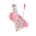 Flower Knows Violet Strawberry Rococo Glowy Lip Gloss,Moisturizing Baby Pink Plumping Lip Oil,Hydrating Lip Tint for Girls&Women,Vegan & Cruelty-Free,0.12 Fl Oz(G01 Strawberry Macaron)