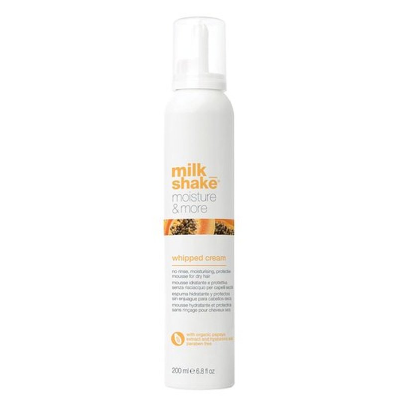 Milk_Shake Whipped Cream - No Rinse Hair Moisturizer Foam | Boost Shine & Softness | 6.8 fl oz (200 ml)