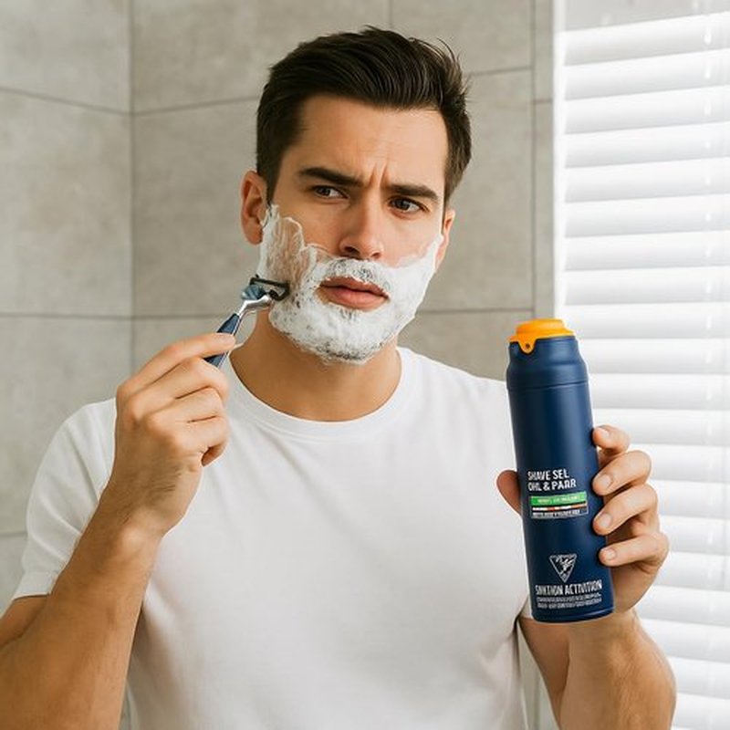 Regine Switzerland Fragrance-Free Shaving Gel - Hydrating Formula for Sensitive Skin, 7 oz