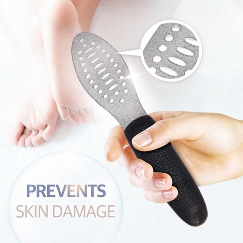 Foxi Fresh 2-Sided Diamond Coated Foot Scrubber Callus Remover Foot File Foot Care