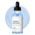 Asterwood Copper Peptides Serum for Face - with GHK-Cu Peptide and Hyaluronic Acid - Anti-Aging Facial Serum - 1 Fl Oz