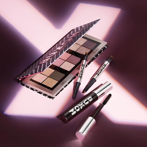 BUXOM Power Line Eyeliner - Creamy Waterproof & Smudge-Proof Retractable Liner with Bladed Tip & Brush