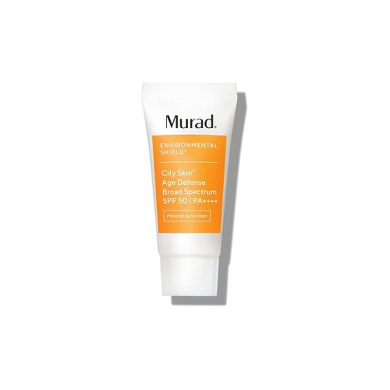 Murad Environmental Shield City Skin Age Defense SPF 50 - 100% Mineral Sunscreen with Lutein & Iron Oxides