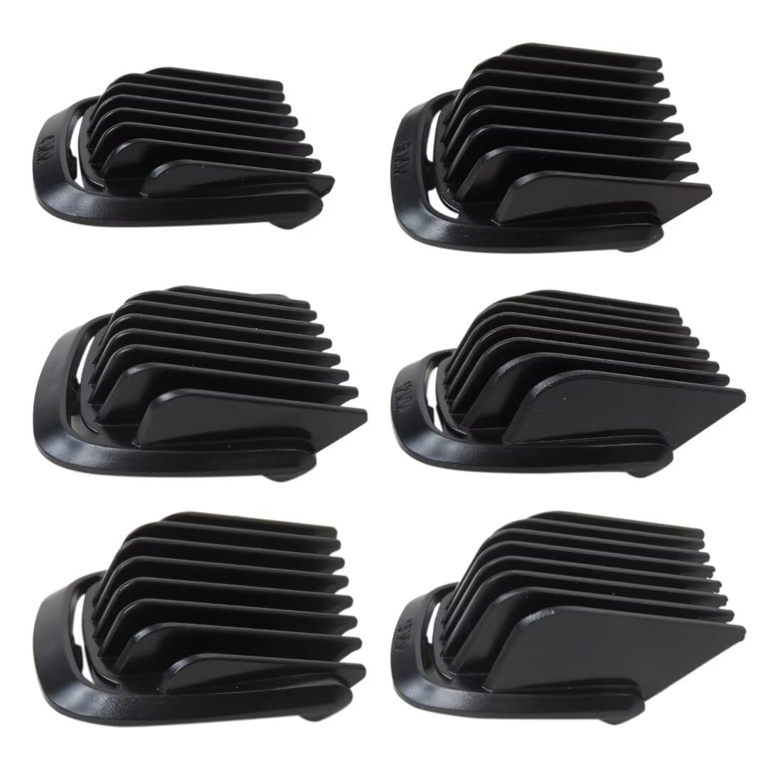 MOKSI Trimmer Replacement 16mm/12mm/9mm/4mm T Blade Haircut Guide Comb Guard Set Fit for Philips Norelco 41mm Extra Wide T Blade