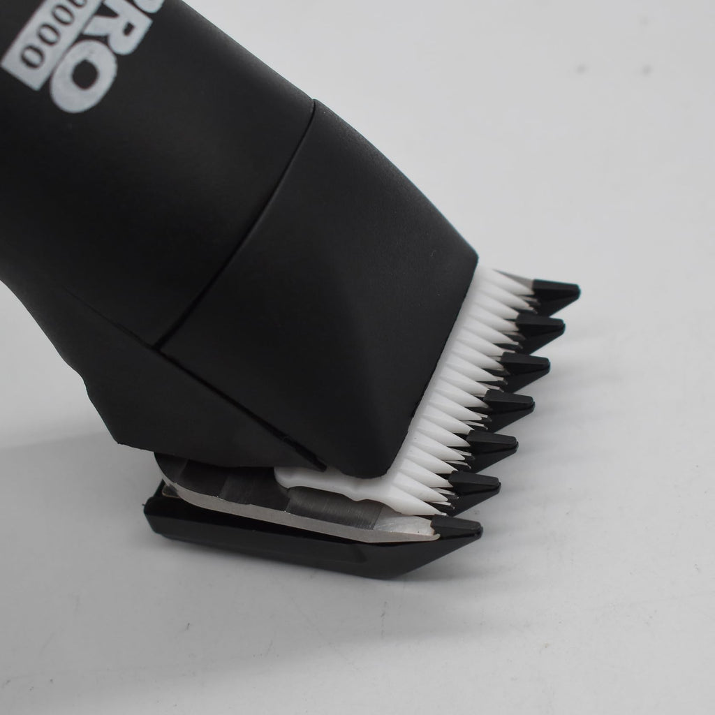 Professional A5 Style Animal Hair Clipper Attachment Guard Guide Cutting Combs 76926-900, Compatible with Oster Classic 76 A5 Andis AG BG Wahl KM Pet Groomers (Black, #1-1/8")