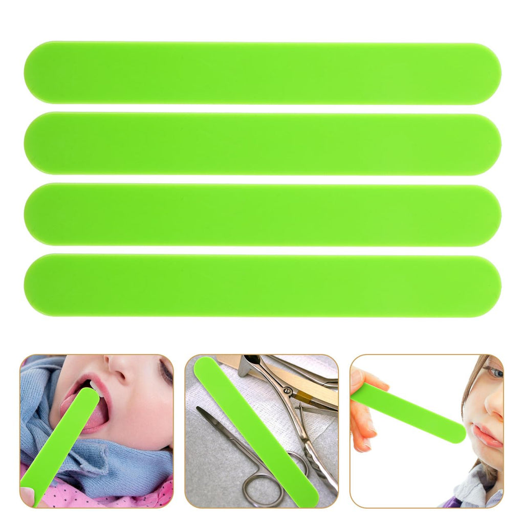 OATIPHO Reusable Plastic Tongue Depressors 25 Pcs 5.70 Inch Stir Sticks for Epoxy Resin Mixing Oral Exams and Children S Training Laboratory Supplies