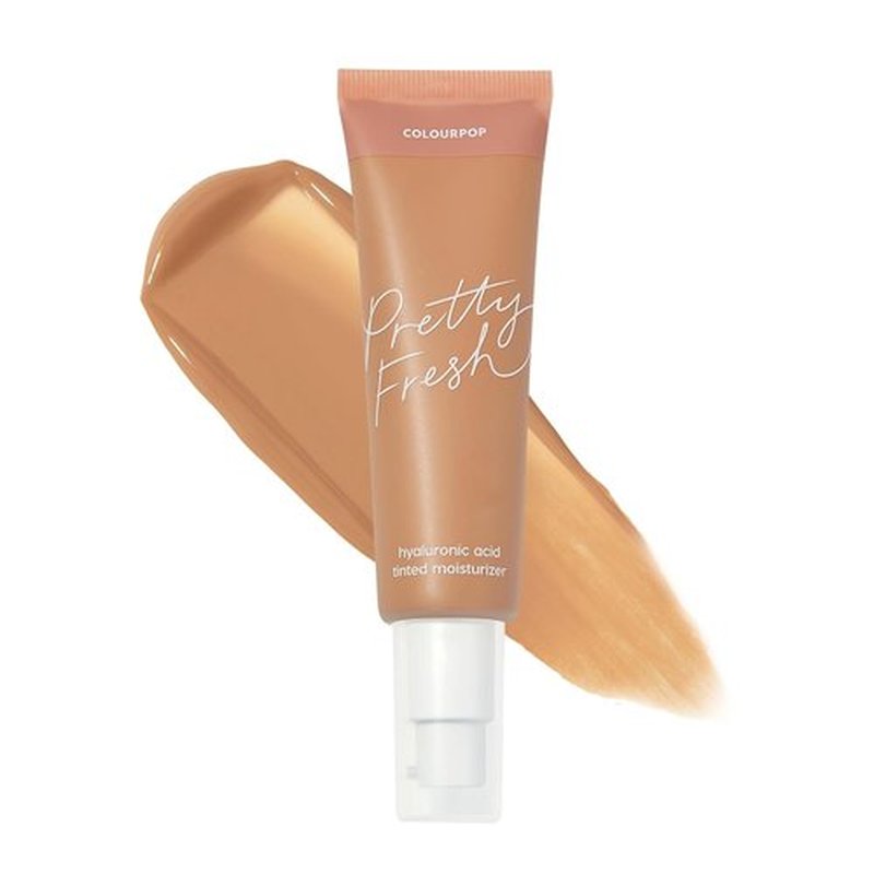ColourPop Pretty Fresh Tinted Moisturizer - Hydrating Skin Tint for Glowy Summer Makeup | Medium 11N (1.45 oz)