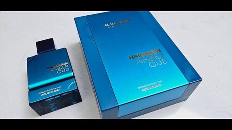 Al Haramain Amber Oud Cologne - Aqua Dubai | Long-Lasting Unisex Fragrance with Bergamot & Musk - 2.5 oz