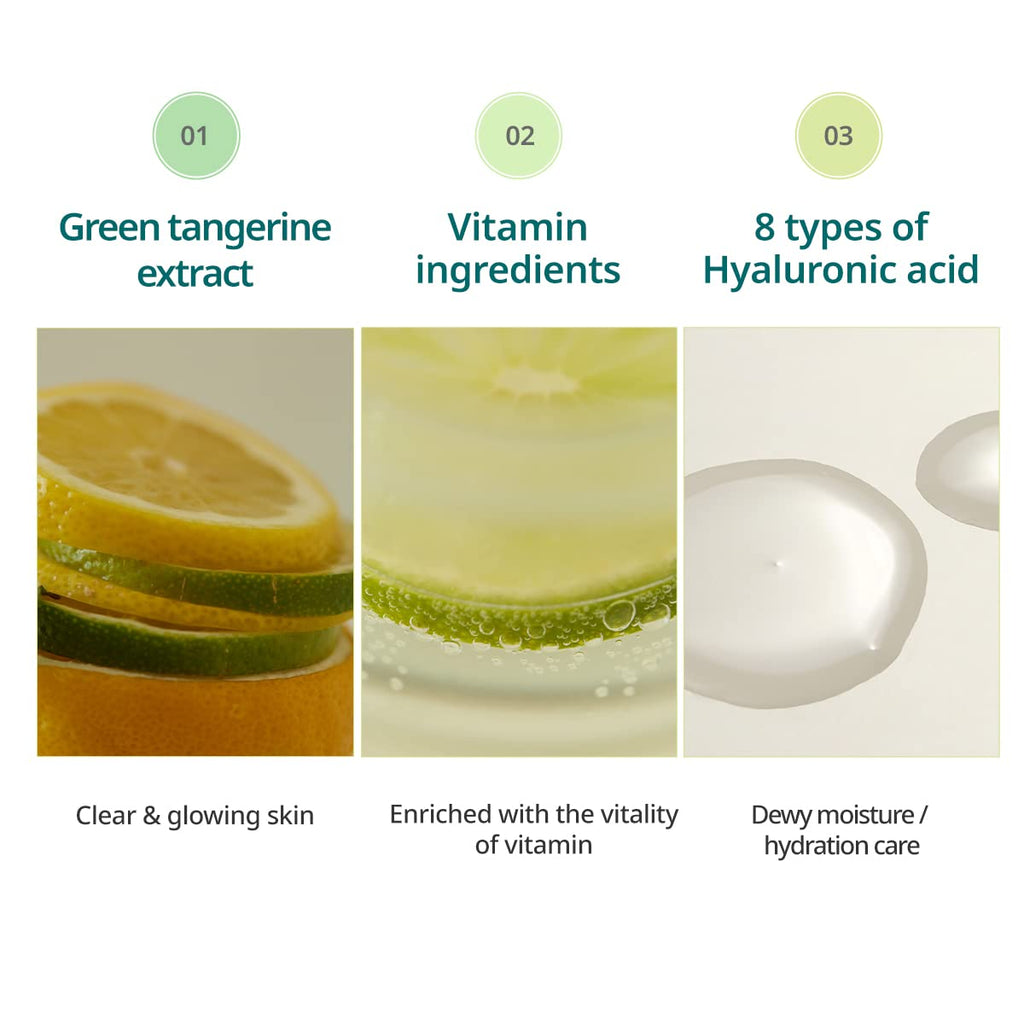 GOODAL Green Tangerine Vitamin C Dark Spot and Hyperpigmentation Toner for Sensitve Skin (10.14 fl oz.)