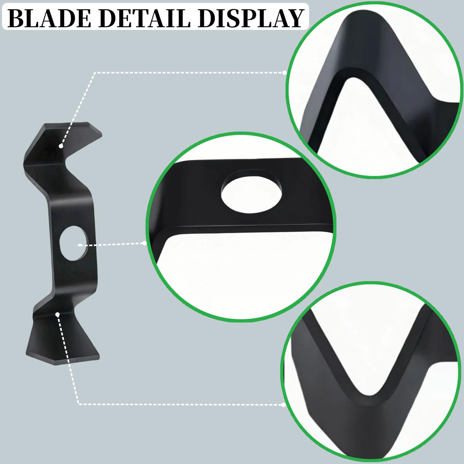 LYCNAGOGUE 4180-710-6001 Bed Trimming Blade, Compatible with Stihl 4150-2 Trimmer Bed Trimming Blade, Replaces 4180-710-6001 41807106001