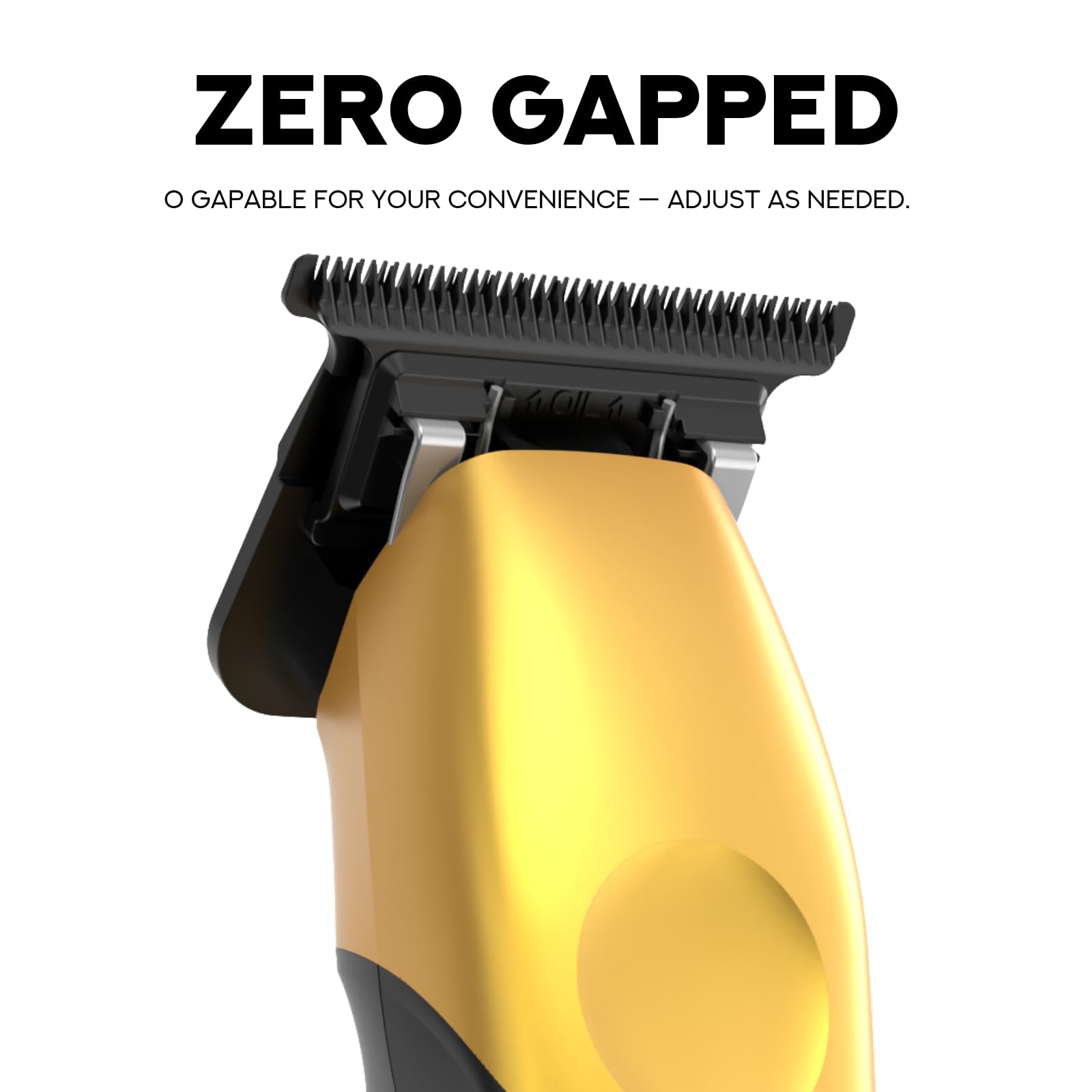Supreme Trimmer 2Spee ST622 – Cordless Beard & Hair Trimmer for Men | 2-Speed Motor, 180 Min Runtime, Zero-Gap Adjustable Blade, Digital Display, Removable Blade Design