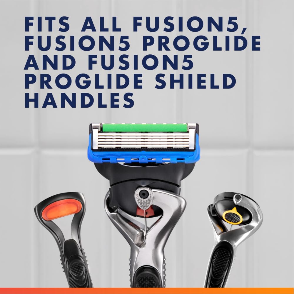 Gillette ProGlide Razor Refills for Men, 4 Razor Blade Refills