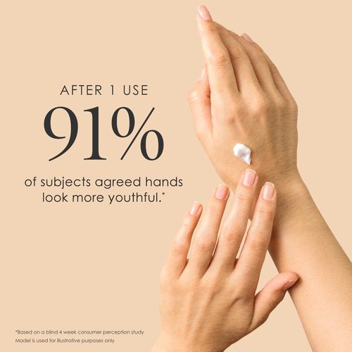 BODY FIRM Hand Repair Treatment - Anti-Aging Lotion with Shea Butter & Vitamin E | 3 fl oz for Dry Hands