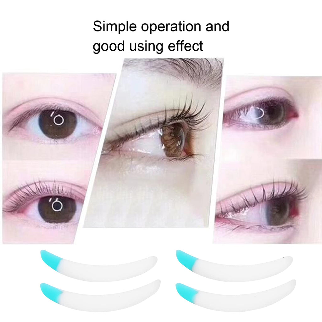 5 Pairs Eyelash Perming Pads Eyelash Perming Curler Pads Kit Silicone Eyelash Perming Pad Eyelashes Pads Soft Eyelashes Curler Tool