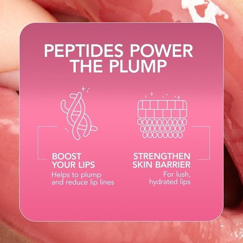 Buxom Plump Shot Lip Serum - Advanced Peptide Plumping Gloss with Hyaluronic Acid & Oils
