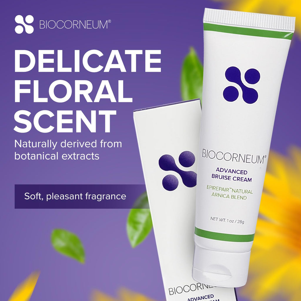 BIOCORNEUM Advanced Bruise Cream 1oz – Professional-Grade Arnica & Vitamin K Cream for Visible Skin Recovery – Botanical Formula with Vitamin E, Green Tea Extract & More – Lightweight, Fast-Absorbing