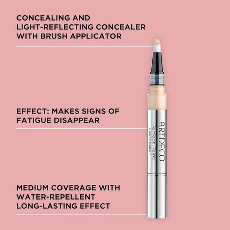 ARTDECO Perfect Teint Concealer - Neutral Light N°12 - Light-Reflecting & Water-Resistant - 0.07 Fl Oz