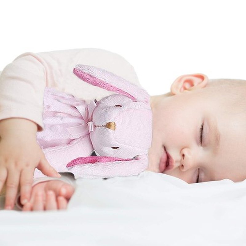 Pro Goleem Elephant & Bunny Security Blanket - Soft 16'' Plush Comfort for Babies