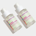 Good Molecules Overnight Exfoliating Treatment Pack 2 – 1 fl oz / 30 ml Each | Lightweight Face Exfoliator with AHA & BHA, Glycolic & Salicylic Acid