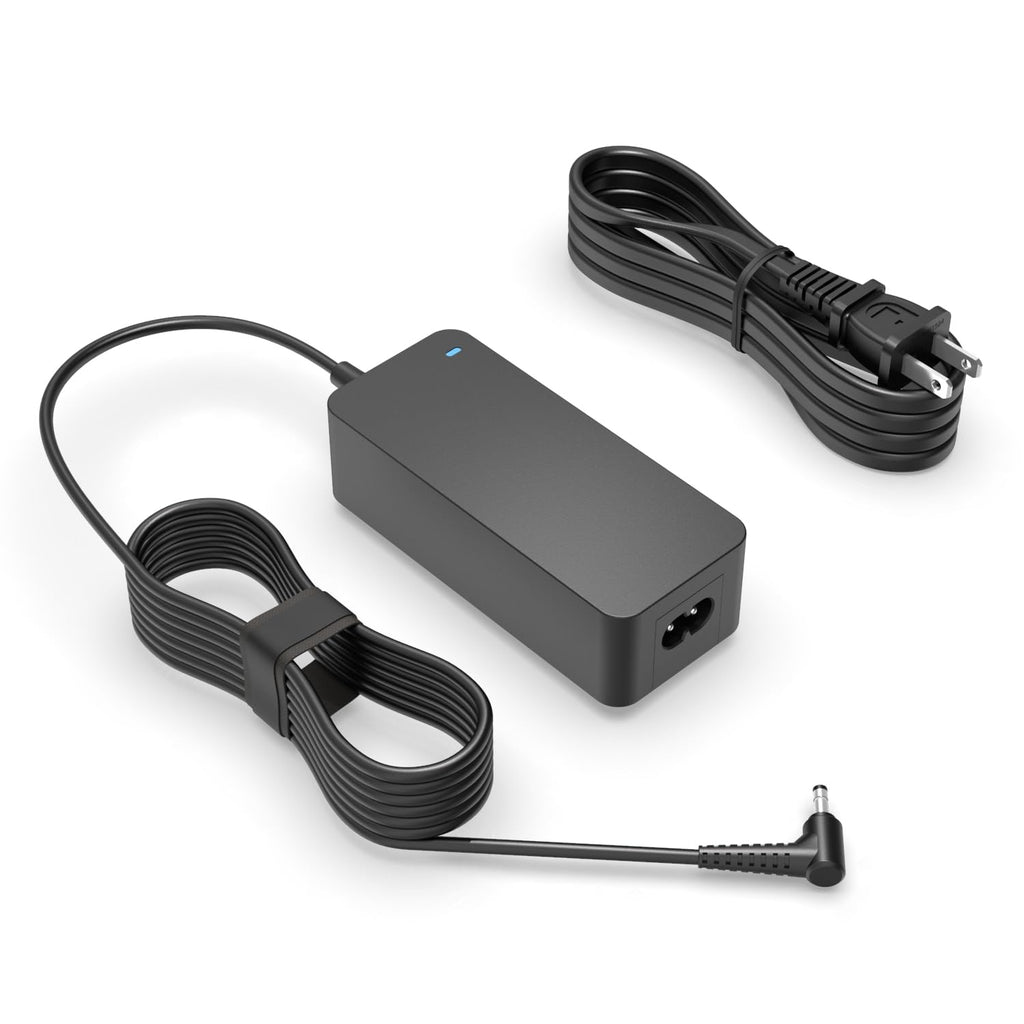 Superer Round Connector 65W 45W AC Charger Fit for Lenovo ADLX45NCC3A ADLX45NAC3A ADLX65NLC3A ADLX65NDC3A ADLX65NCC3A ADLX65CCGU2A ADLX65CLGU2A Laptop Power Supply Adapter Cord