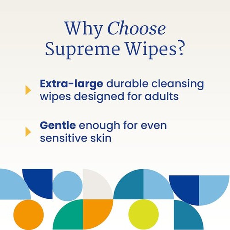 NorthShore Supreme Quilted Heavy-Duty Wipes - X-Large 9 x 13 in. | 50 Count, 3-Pack