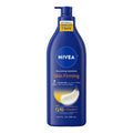 NIVEA Nourishing Hydration Body Lotion - Firming Formula with Q10 & Vitamin C | 16.9 Fl Oz Pump