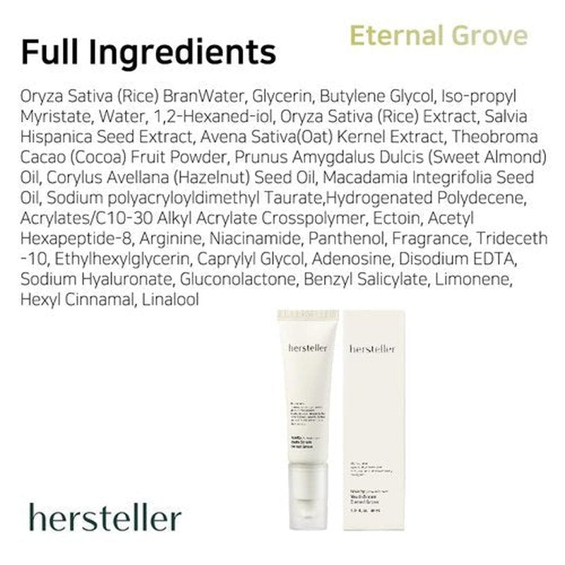 Hersteller Nearby Hand Serum For Dry And Aging Hands – Peptide Eternal Grove Scent | Hydrating & Firming Serum with Hazelnut Oil, Oat Extract & Rice Bran Water For Soft, Glowing Skin