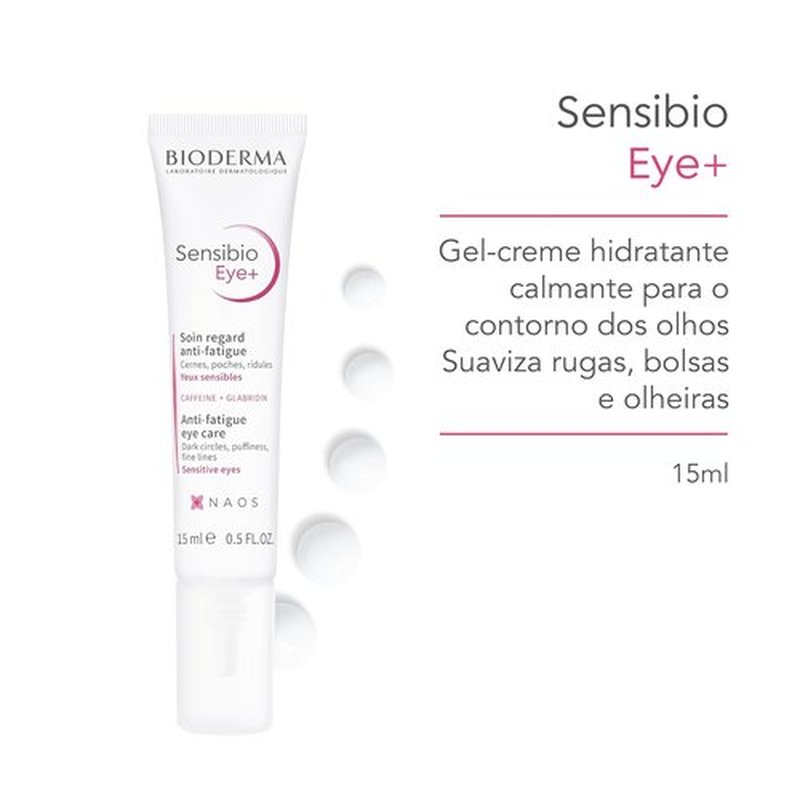 Bioderma Sensibio Eye Cream - Soothing Hydration for Sensitive Skin | 15 ml