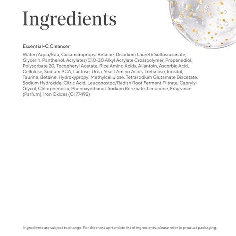 Murad Essential-C Facial Cleanser - Foaming Gel Face Wash- Vitamin C & Antioxidant Rich Treatment Backed by Science, 5.0 Fl Oz