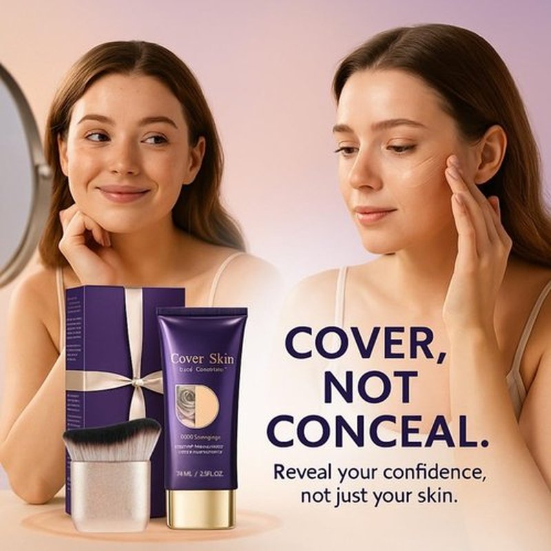 Skiennix Waterproof Body Concealer - Buildable Coverage Foundation for Uneven Skin Tone | Long-Lasting Finish