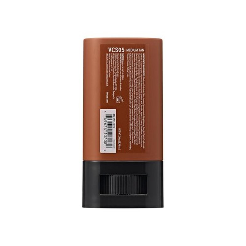 Kiss New York Airy Velvet Contour Stick - Medium Tan 0.70 Oz | Dual-Ended Brush Set & Hyaluronic Acid
