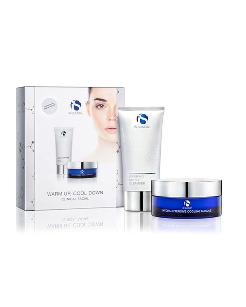 iS Clinical Warm Up Cool Down Facial - At-Home Skincare Treatment for Radiant Skin