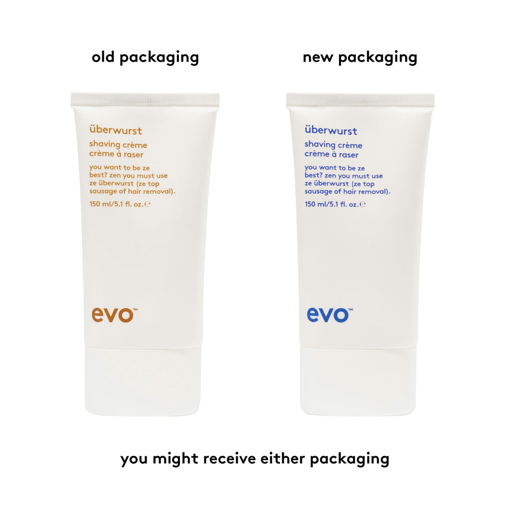 Evo Uberwurst Moisturizing Shaving Cream for Men, 5.1 fl oz