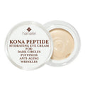 Hanalei Kona Peptide Eye Cream with Caffeine – Reduces Wrinkles, Puffiness, Dark Circles, Hydrating, Smoothing, Revitalizing Formula with Hawaiian Botanicals and Peptides – Cruelty-Free, Vegan, 0.5 oz