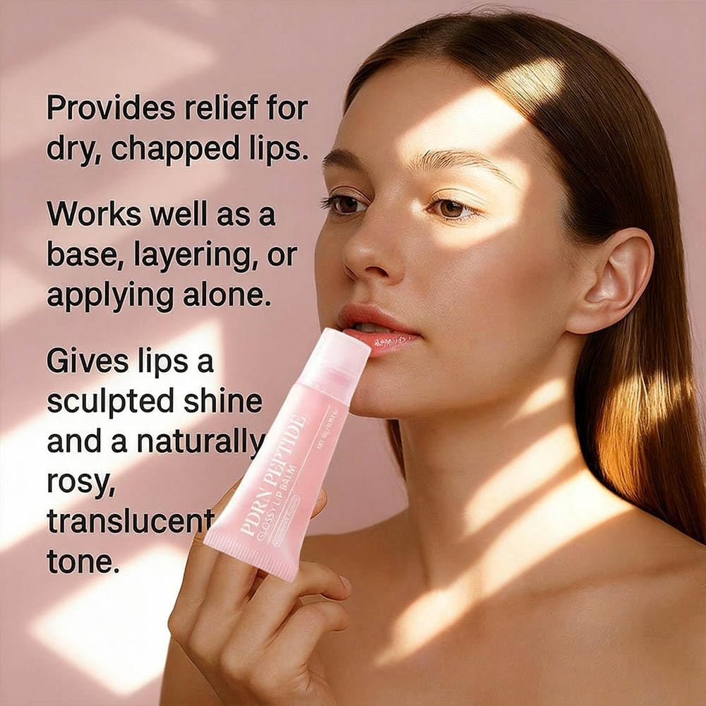 Pdrn Lip Balm, Contains Pdrn and SODIUM DNA, SODIUM DNA Provides Antioxidant Benefits, And Improves Lip Health, Lntensive Lip Repair, Moisture Lock(1PCS Hydrating Lip Plumping Glossy Lip Balm)