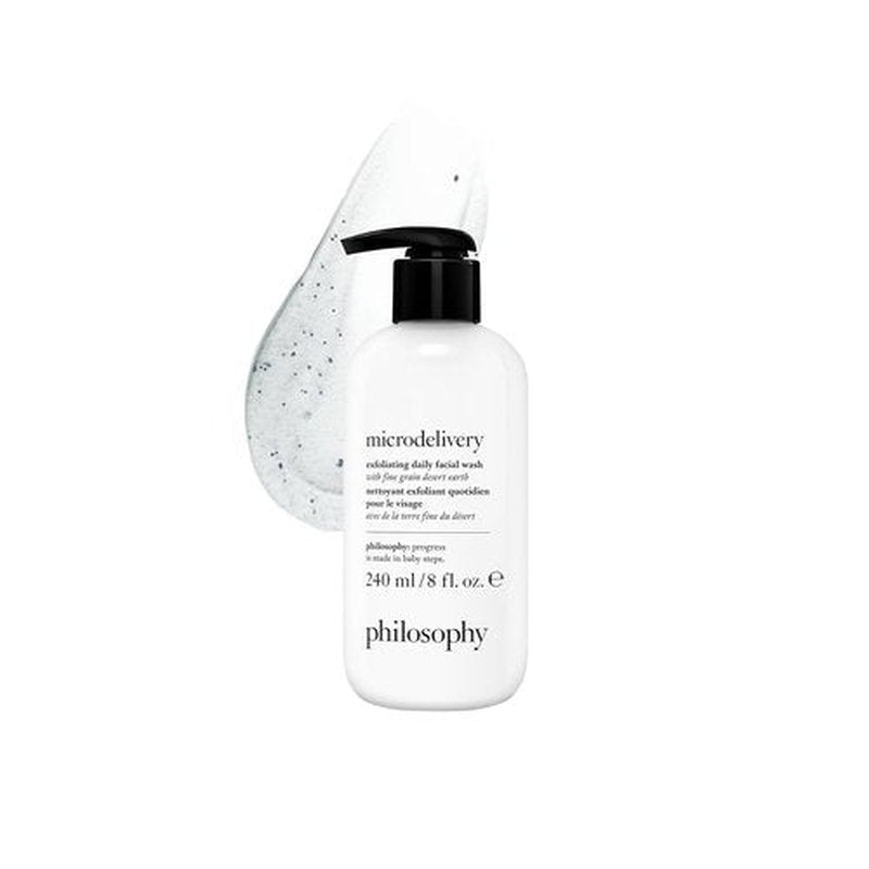 Philosophy Microdelivery Exfoliating Facial Wash - Gentle Amino Acids & Fine Grain Desert Earth - 8 oz