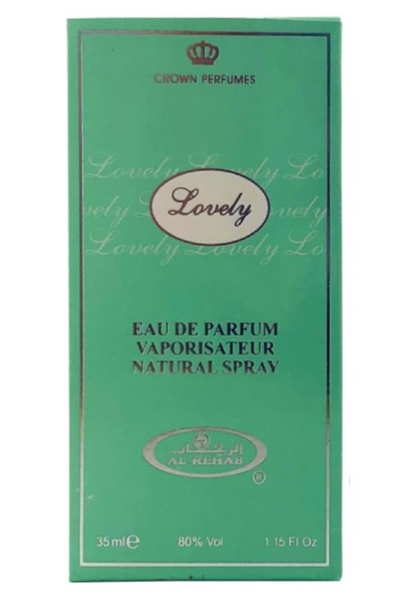 Al Rehab Lovely Eau de Parfum Spray - Unisex Fragrance, 1.18 Ounce (35ml) for All-Day Freshness