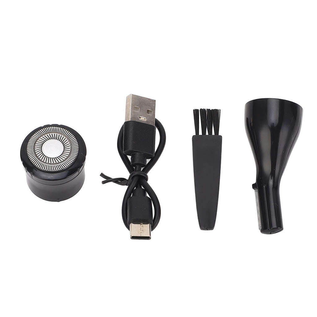 3 in 1 Hair Trimmer Kit for Men Nose Hair Eyebrow,Wet Dry Use,Easy Cleansing,Rechargeable 6500RPM Wet Dry Water Proof Cordless Hair Clipper Kit