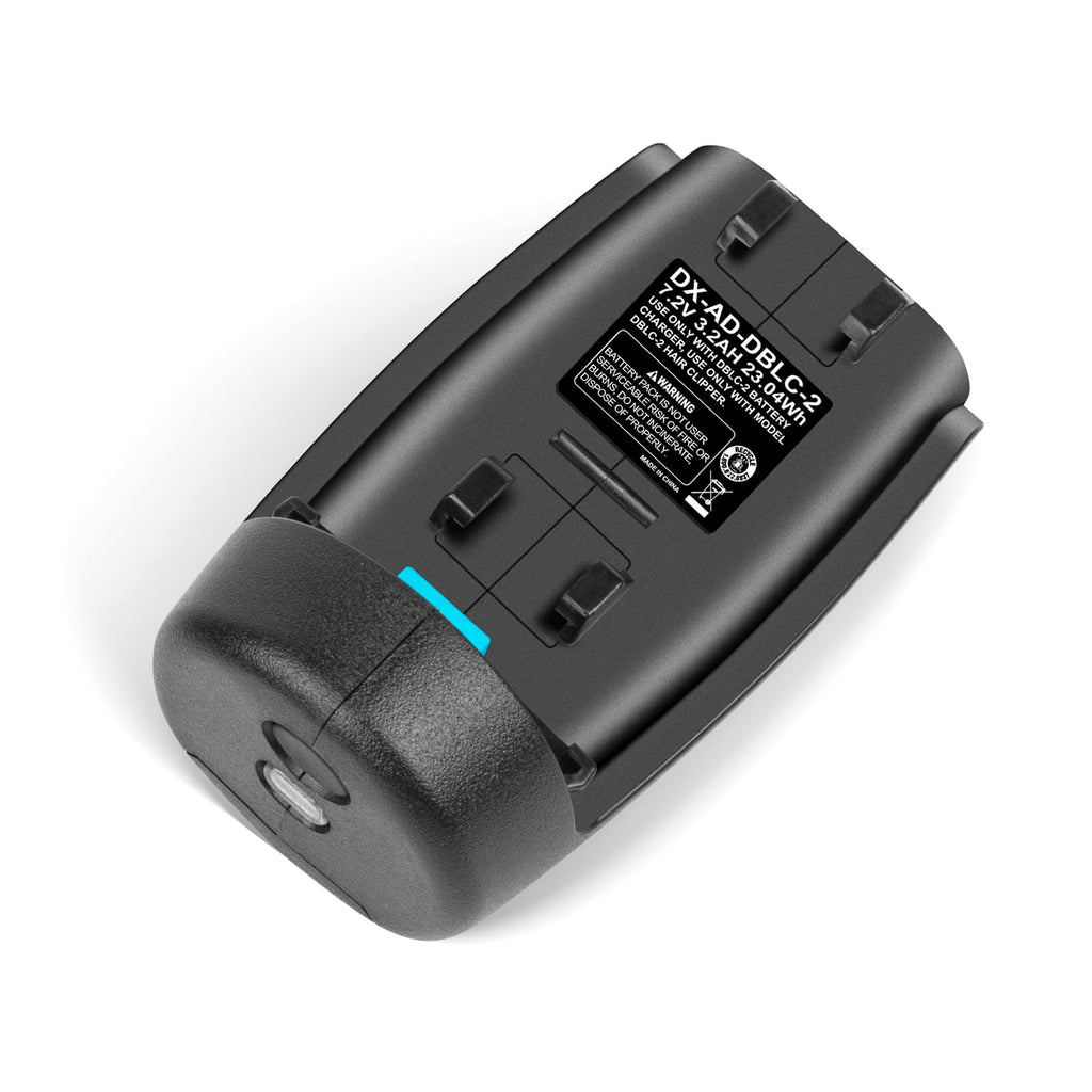 Renekton DBLC-2 Battery for Supra ZR II & Pulse ZR II Cordless Clippers fits for 79170, 79025, 79005, 561458, 560470 (3200mAh / 7.4V)