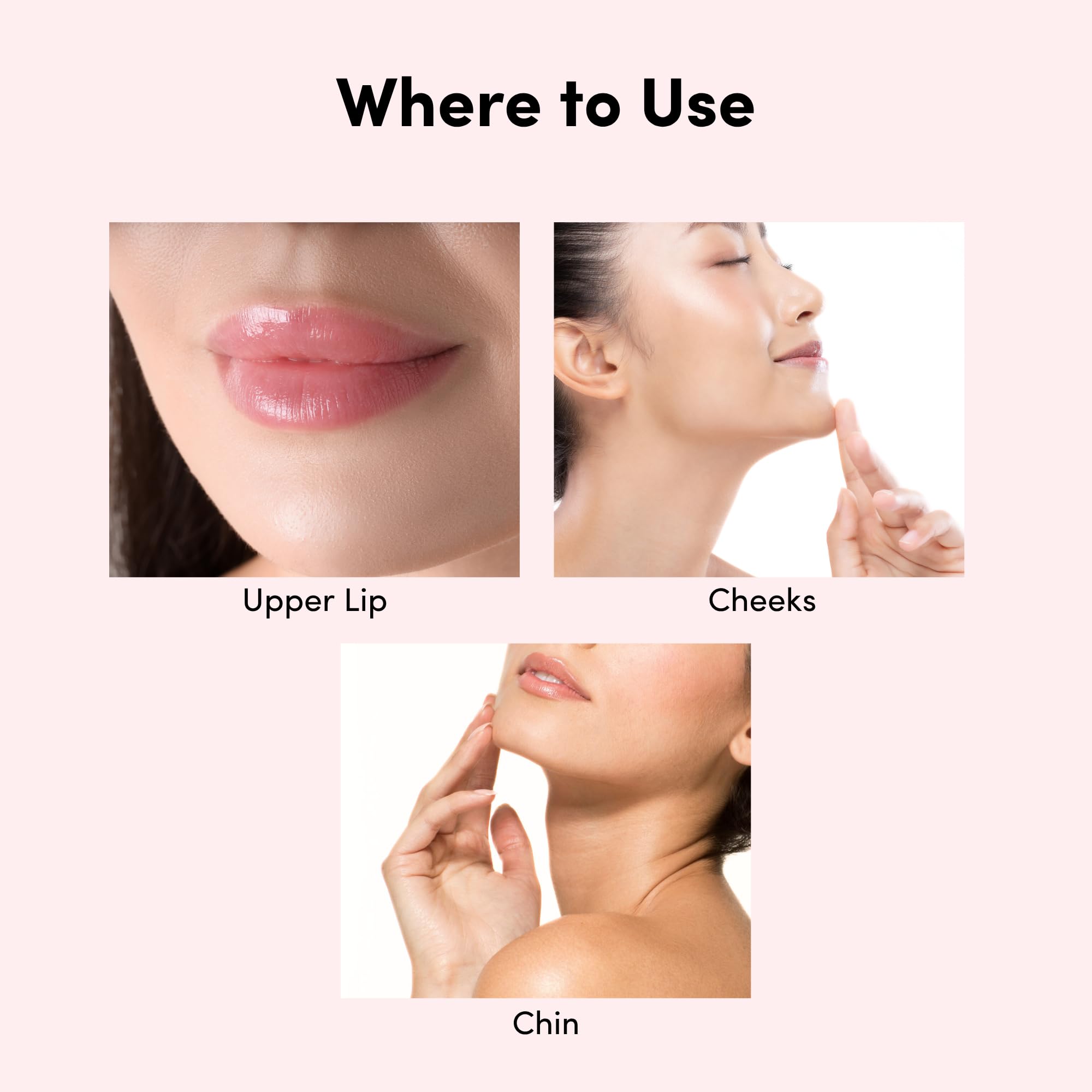 Parissa Face & Lip Wax Strips — Facial Hair Removal for Upper Lip, Chin & Jawline | Gentle for Sensitive Skin | Ready-to-Use, No Heat | 20 Strips (10 x 2)