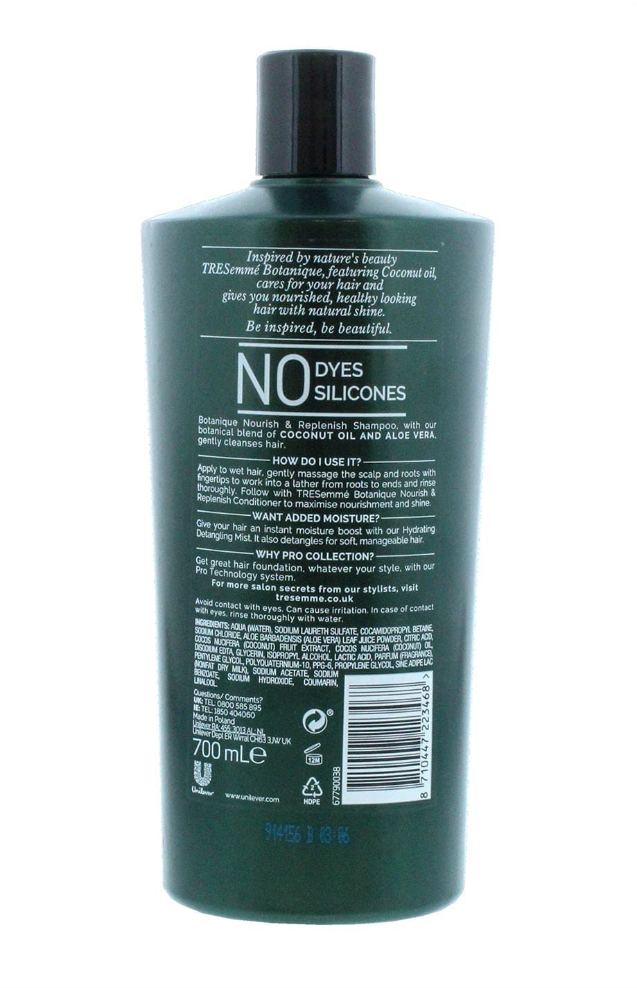 TRESemmé Botanique Nourish Hair Shampoo,700 ml