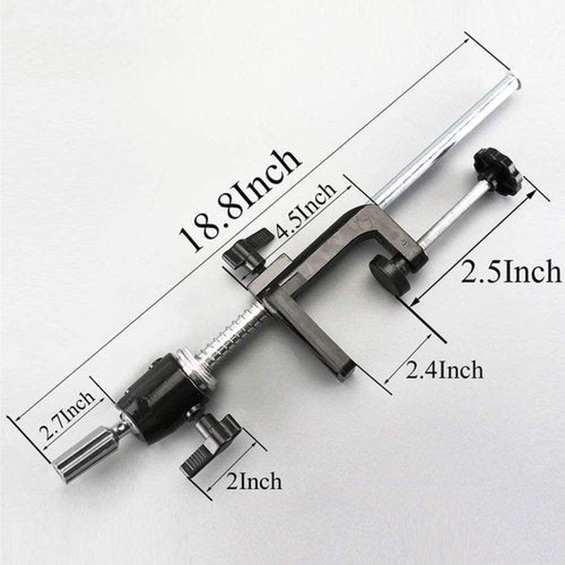 Mannequin Head Stand Scalable Wig Stand C Clamp Wig Head Stand Clamp Holder for Cosmetology Wig Holder for Doll Head