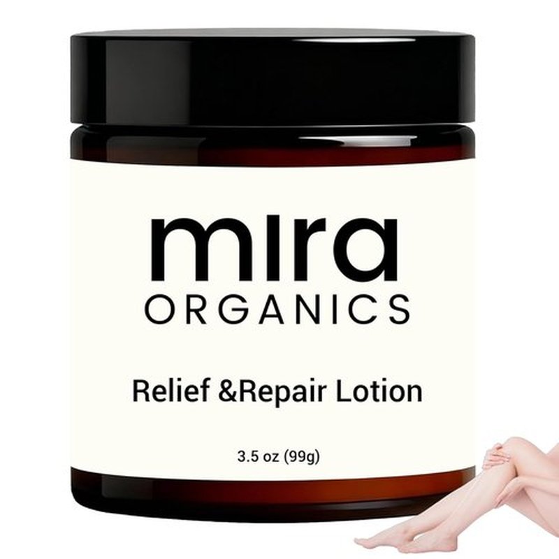 Mira Skin Relief & Repair Cream - Intense Moisturizer with Botanical Blends for Face & Body Hydration