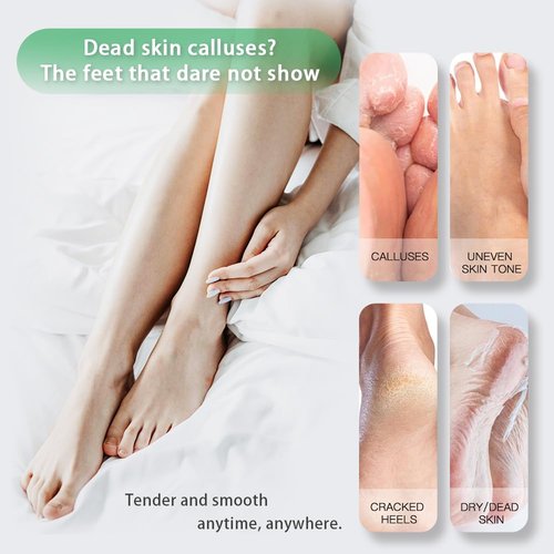 Dr.Pedi Foot Mask for Cracked Feet Repairing Foot Moisturizing Masks For Dry Feet Hydrating Foot Care Treatment with Avocado Oil 5 Pairs
