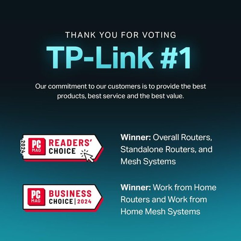 TP-Link Deco X55 WiFi 6 Mesh System - Covers 6,500 Sq.Ft | 3-Pack with 3 Gigabit Ports Each