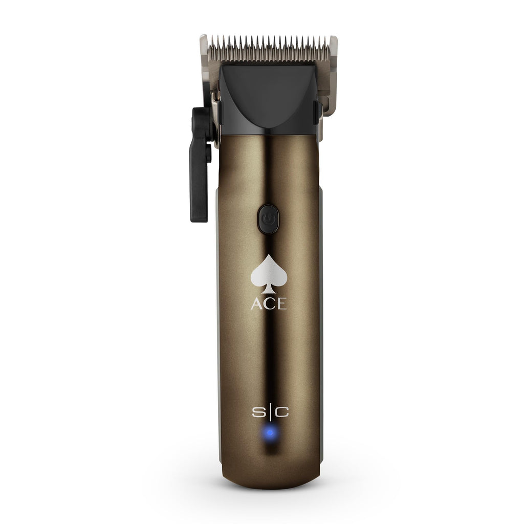 Stylecraft Ace Cordless Hair Clipper, 2.5 Hour Run-time, 6 Blade Guards, Clippers for Men and Women, Lightweight Ergonomic Grip